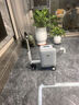 Airwheel愛爾威電動(dòng)行李箱可騎行拉桿箱可坐可代步鋁框箱包20英寸登機(jī)箱 曬單實(shí)拍圖