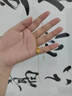 周大生 CHOW TAI SENG碎碎冰葫蘆黃金項鏈女足金項鏈七夕情人節(jié)禮物送女友老婆生日禮物 足金吊墜約1.55-1.65g+贈s925銀鏈 曬單實拍圖