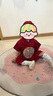 G.DUCKKIDS小黃鴨一周歲禮服男寶寶抓周衣服女嬰兒百天滿月唐裝中國風(fēng)套裝 紅色三件套 73 尺碼建議3-6個月12-16斤 曬單實拍圖