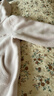 DOMIAMIA嬰兒衣服中大童搖粒絨保暖連體衣爬服爬行服 絲絨粉【雙層抗靜電】 73cm 曬單實(shí)拍圖