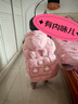 嘟嘟家【四級防水】寶寶羽絨服冬季兒童中長(cháng)款外套深冬裝男童保暖 粉色 120 曬單實(shí)拍圖