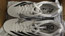 adidas adizero RC 4超輕緩震訓(xùn)練備賽體測薄底競訓(xùn)跑鞋阿迪達(dá)斯 白色/黑色/灰色   44 曬單實(shí)拍圖