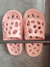 利達妮（TZLDN）浴室拖鞋洗澡男士鏤空漏水速干透氣夏季淋浴沖涼防滑EVA涼拖鞋男 曬單實(shí)拍圖
