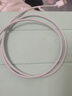 華為原裝6A數(shù)據(jù)線 USB Type-A轉(zhuǎn)USB Type-C/1m線長(zhǎng)/支持66W（11V6A）充電 白色CC790 曬單實(shí)拍圖