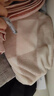 艾諾絲雅詩商場同款冬季新款羊毛衫撞色格紋高領(lǐng)毛針織衫女21028021 米咖格 XL 曬單實拍圖