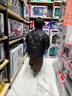 奧特曼童裝男童棉服冬季2025新款寶寶衣服兒童秋冬款牛仔假兩件加絨外套 黑色 90 建議80-90cm1歲半-2歲 曬單實(shí)拍圖