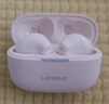 聯(lián)想（lenovo）真無線藍(lán)牙耳機 半入耳式耳機 音樂運動游戲耳機藍(lán)牙5.4 適用蘋果華為小米手機 EA110月巖白 曬單實拍圖