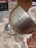 三四鋼飯盒泡面碗不銹鋼帶蓋316食品級成人快餐杯飯缸中小學(xué)生個(gè)人專(zhuān)用 [316L]大飯碗+湯杯（無(wú)菜格） 曬單實(shí)拍圖