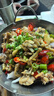 特美居（temeiju）一次性飯盒長方形透明塑料快餐盒加厚帶蓋打包盒餐具50套裝1000型 曬單實(shí)拍圖