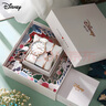 迪士尼（Disney）手表學(xué)生女初中生高中女生機械防水女孩生日禮物中考考試專(zhuān)用 皎月白【花海禮盒+手鐲】 曬單實(shí)拍圖
