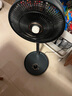 美的（Midea）電風(fēng)扇可折疊戶(hù)外無(wú)線(xiàn)充電落地扇遙控定時(shí)大風(fēng)力臺式桌面小風(fēng)扇家用便攜式轉頁(yè)扇輕音低噪節能搖頭 【充插兩用充電款】三段升降 一體伸縮可折疊收納 12檔風(fēng)速 曬單實(shí)拍圖