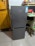 榮事達(dá)（Royalstar）166升小冰箱小型家用出租房辦公室宿舍雙開(kāi)門兩門雙門二門電冰箱節(jié)能省電低音鈦深灰色R166 曬單實(shí)拍圖