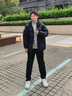 企鵝駱駝聯(lián)名【熱能】羽絨服情人節(jié)男女戶(hù)外加厚連帽面包服M34CR07725 曬單實(shí)拍圖
