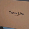 Devo Life的沃軟木拖鞋女勃肯鞋休閑增高松糕底扣搭厚底百搭一字拖鞋23005 黑色亮面牛皮 36 （建議拍小一碼） 曬單實拍圖