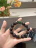 京鑒和田玉貔貅手鏈男小葉紫檀手串本命年實(shí)用禮物送父親送長(cháng)輩 青玉貔貅15mm 曬單實(shí)拍圖