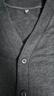 優(yōu)衣庫男裝休閑開(kāi)衫/長(cháng)袖時(shí)尚V領(lǐng)衛衣外套25秋冬新款483299 08 深灰色 XL /180/108B 曬單實(shí)拍圖