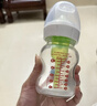 布朗博士玻璃奶瓶 0-1月初生嬰兒防脹氣防嗆 寬口徑奶瓶150ml 小象 曬單實(shí)拍圖