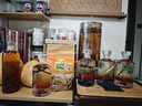拜杰酒瓶玻璃透明白酒瓶空瓶高檔密封各種白酒專(zhuān)用密封酒罐 藍底款觀(guān)山白酒瓶500ML*2 曬單實(shí)拍圖