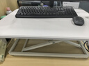 Brateck北弧升降桌電腦桌 站立辦公工作升降臺子 站立式電腦升降支架D250 曬單實拍圖