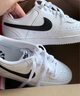 耐克男子透氣平底運(yùn)動(dòng)鞋冬季板鞋NIKE COURT VISION LOW DH2987 101白色/黑/白色 41 曬單實(shí)拍圖
