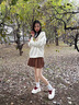 靖話(huà)厚底增高小白鞋女25年秋季新款板鞋百搭舒適休閑鞋防滑輕便運動(dòng)鞋 酒紅色 37 (235mm) 曬單實(shí)拍圖
