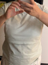 米度麗哺乳裝外出t恤哺乳衣喂奶衣服短袖寬松上衣潮媽孕期 淺綠色 XL碼（建議130-160斤左右） 曬單實拍圖