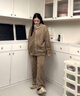 貓人【肌理珊瑚絨】女士睡衣女冬季立領(lǐng)開(kāi)衫保暖家居服可外穿25年新品 曬單實(shí)拍圖