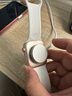 Apple/蘋(píng)果 Watch S11 智能手表GPS款46毫米玫瑰金色鋁金屬表殼淡桃粉色運動(dòng)型表帶M/L MEVU4CH/B 曬單實(shí)拍圖
