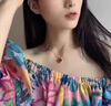 阿瑪哲【七夕好禮】輕奢四葉草項鏈手鏈女生瑪瑙吊墜情人節(jié)送女朋友老婆 紅瑪瑙四葉草項鏈【限定禮盒 代寫賀卡】 曬單實拍圖