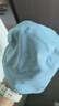 李寧LI-NING兒童泳帽 可愛(ài)純色布藝游泳帽男女舒適泳帽633藍色 曬單實(shí)拍圖