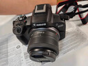 佳能（Canon）EOS R50 小型便捷微單數碼相機 4K Vlog高清視頻家用旅游美顏照相機 18-45mm套機 黑 旅行暢玩套裝 曬單實(shí)拍圖