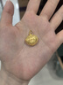 周生生富貴如意寶寶長命鎖 黃金吊墜金鎖足金掛墜不含項(xiàng)鏈 09300P計(jì)價(jià) 3.24克(含工費(fèi)100元) 曬單實(shí)拍圖