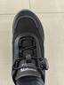 西域駱駝（VANCAMEL）戶(hù)外登山鞋男2025秋季新款旋轉紐扣加絨鞋厚底緩震徒步運動(dòng)鞋子男 黑色【定制款】 38 【標準皮鞋碼】 曬單實(shí)拍圖
