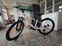 京東京造 24英寸青少年山地車(chē)自行車(chē)鋁合金禧瑪諾7速碟剎成年人學(xué)生米白色 曬單實(shí)拍圖
