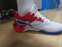 李寧羽毛球鞋刀鋒MAX城勢版男女同款全面均衡專(zhuān)業(yè)比賽鞋 夢(mèng)幻藍/赤焰紅 42 曬單實(shí)拍圖