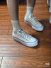 匡威（Converse）官方 All Star Lift經(jīng)典厚底鞋小白鞋帆布鞋560251C 560251C/白色 36.5 曬單實(shí)拍圖