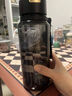 天喜（TIANXI）磁彈泡茶杯磁吸茶水分離杯子運(yùn)動(dòng)水壺大容量水杯男士喝茶杯 【磁吸泡茶】時(shí)尚黑820ml 曬單實(shí)拍圖