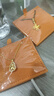 老鋪黃金古法手工足金項鏈 · 十字金剛杵吊墜（繩鏈款） 小號金重約9.0g 曬單實(shí)拍圖
