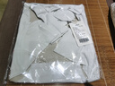 LOVER RUCCI法國半高領(lǐng)t恤女短袖純棉2025夏季新款歐貨修身內(nèi)搭薄款洋氣上衣 白色 S 曬單實拍圖