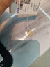 周六福（ZLF）七夕禮物  黃金吊墜女款5G金國潮國韻福牌掛墜頸飾歲歲有福 計價 0.91g 曬單實拍圖