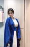 漢服中國風(fēng)直裾全套女古裝衣服古風(fēng)舞蹈改良裙子魏晉風(fēng)大袖衫套裝 藍(lán)色大袖衫 S 曬單實(shí)拍圖