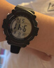 卡西歐（CASIO）運動(dòng)時(shí)尚戶(hù)外防摔防水電子表男表AE-1500WH-1AVDF 黑色 曬單實(shí)拍圖