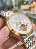 勞力士王子瑞士正品男士手表機械表全自動(dòng)2025新款多功能防水夜光男表 官方標配版-間金白面 曬單實(shí)拍圖