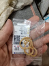 周六福（ZLF）    黃金手鏈男款足金999簡(jiǎn)約時(shí)尚太空鏈 計價(jià) 20cm-6.49g 曬單實(shí)拍圖