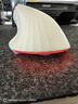 AOC GM500無(wú)線(xiàn)藍牙三模垂直鼠標 智能顯示屏 人體工學(xué)鼠標 立式豎握立體鼠標 白灰色  曬單實(shí)拍圖