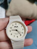 斐樂(lè )（FILA）中高考試學(xué)生表靜音指針?lè )浪\動(dòng)兒童手表開(kāi)學(xué)季禮物 6586-002F 曬單實(shí)拍圖