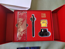 派克（PARKER）鋼筆簽字筆 教師節禮物 創(chuàng  )意國潮生日禮物AI定制賀卡 威雅XL幻夜黑金墨水筆+紅墻禮盒 曬單實(shí)拍圖