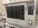 東芝（TOSHIBA）白珍珠水波爐輕奢款 微蒸烤炸一體機 家用臺式變頻微波爐 電烤箱白色30L ER-YD5000CNW 東芝水波爐YD5000 曬單實(shí)拍圖