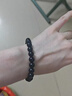 簡單愛 烏金黑曜石手串水晶手鏈輕奢情侶禮物轉(zhuǎn)運(yùn)珠串珠 黑曜石10MM（適合手圍15~18CM） 曬單實(shí)拍圖