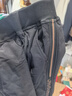 久歲伴兒童羽絨服褲子男女童秋冬季三層加厚保暖褲中大童戶(hù)外抗寒滑雪褲 黑色 160cm 曬單實(shí)拍圖
